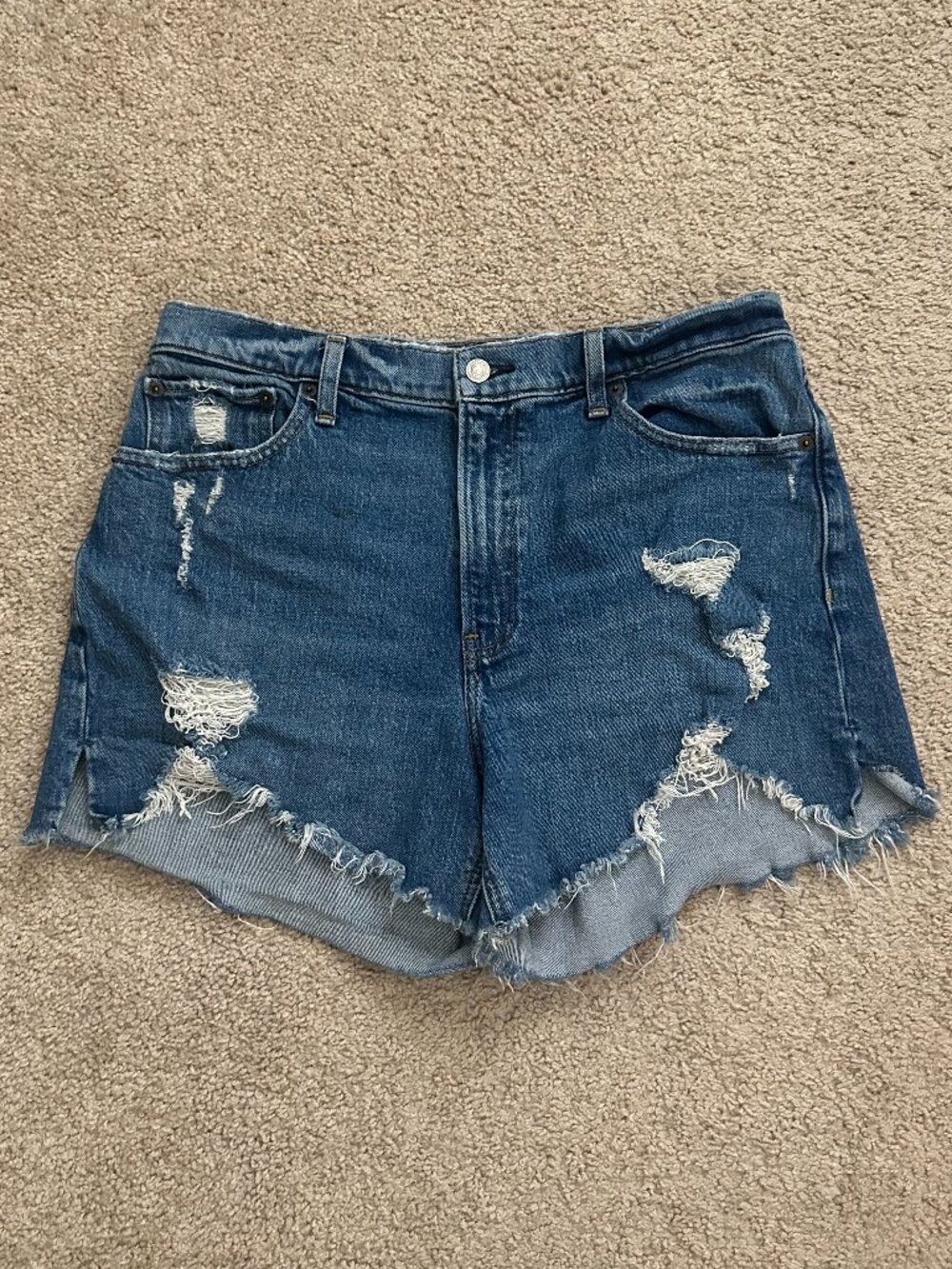 Abercrombie The 4" Mom Short High Rise | Size 31